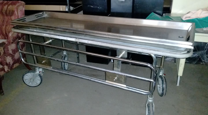 Morgue table